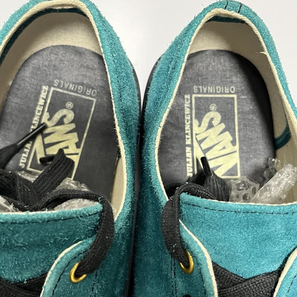Julian Klincewicz x Vans Vault OG Style 31 LX Teal Suede Men's Size US 10 - Picture 10 of 12